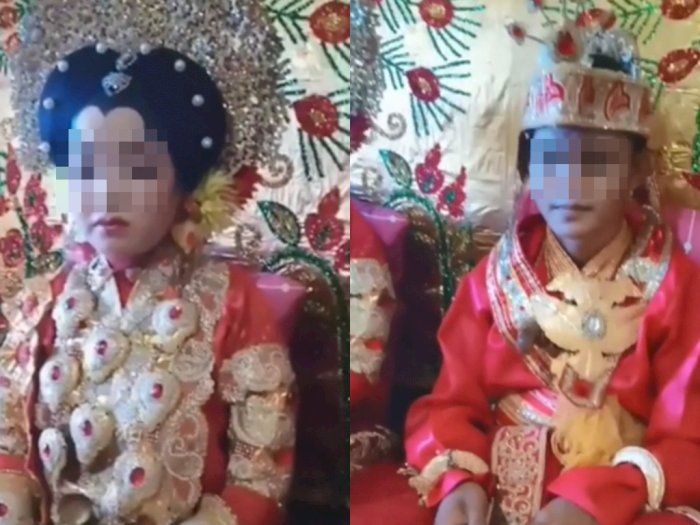 Viral, Video Pengantin Cilik Pakai Baju Adat Bugis, Bikin Warganet Berdebat