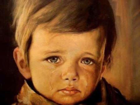 The Crying Boy, Lukisan Terkutuk yang Menjadi Penyebab Kebakaran